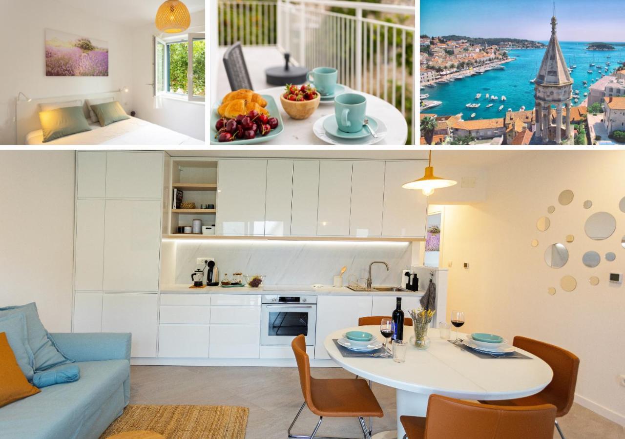 Jesliving Hvar - 2 Bedroom Elegant Apartment With Sea View In Historic Center Of Hvar Town Luaran gambar